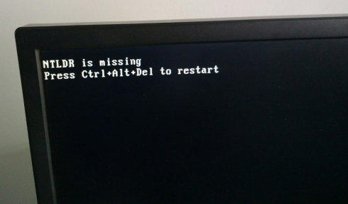 ntldr is missing怎么解决